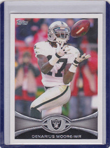 2012 Topps Base Set #118 Denarius Moore