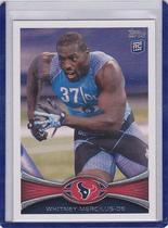 2012 Topps Base Set #156 Whitney Mercilus