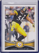 2012 Topps Base Set #162 Lamarr Woodley