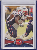 2012 Topps Base Set #171 Vince Wilfork