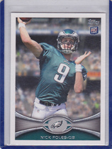 2012 Topps Base Set #186 Nick Foles