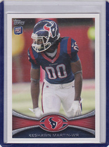 2012 Topps Base Set #195 Keshawn Martin