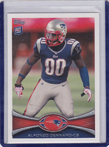 2012 Topps Base Set #208 Alfonzo Dennard