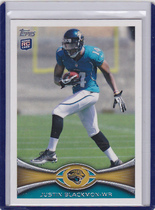 2012 Topps Base Set #240 Justin Blackmon