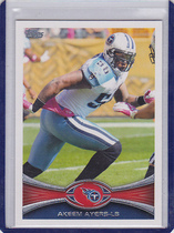 2012 Topps Base Set #253 Akeem Ayers