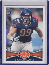 2012 Topps Base Set #287 Shea Mcclellin