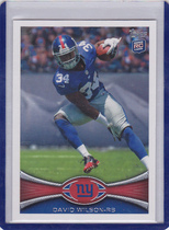 2012 Topps Base Set #289 David Wilson