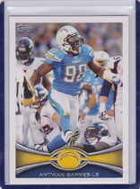 2012 Topps Base Set #309 Antwan Barnes