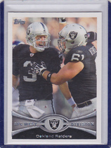 2012 Topps Base Set #311 Oakland Raiders