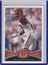 2012 Topps Base Set #337 Dre Kirkpatrick