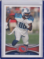 2012 Topps Base Set #363 Zach Brown