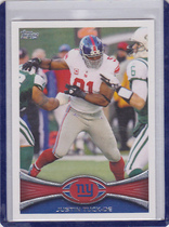 2012 Topps Base Set #373 Justin Tuck