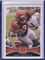 2012 Topps Base Set #397 Cedric Benson