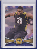 2012 Topps Base Set #407 Kelechi Osemele