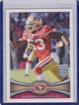 2012 Topps Base Set #411 Navorro Bowman