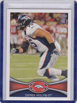 2012 Topps Base Set #419 Derek Wolfe
