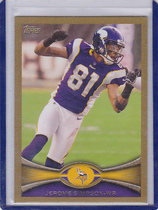 2012 Topps Gold #317 Jerome Simpson