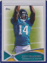 2012 Topps Prolific Playmakers #PPJBL Justin Blackmon