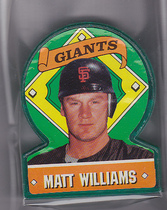 1991 Topps Stand-Ups #35 Matt Williams