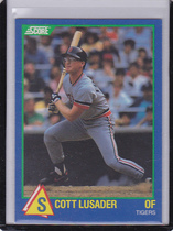 1989 Score Hottest 100 Rookies #15 Scott Lusader