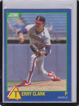 1989 Score Hottest 100 Rookies #89 Terry Clark
