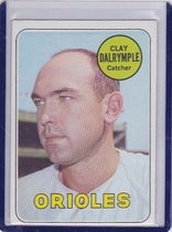1969 Topps Base Set #151 Clay Dalrymple