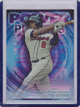 2014 Topps Update Power Players #PPA-JU Justin Upton