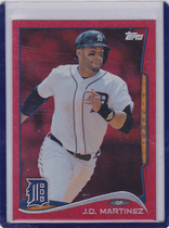2014 Topps Update Red Hot Foil #US-42 J.D. Martinez