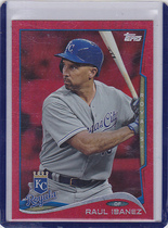 2014 Topps Update Red Hot Foil #US-58 Raul Ibanez
