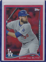2014 Topps Update Red Hot Foil #US-67 Scott Van Slyke