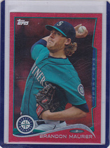2014 Topps Update Red Hot Foil #US-84 Brandon Maurer