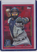 2014 Topps Update Red Hot Foil #US-117 Bryan Holaday