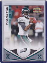 2011 Panini Gridiron Gear Silver Xs #76 Michael Vick