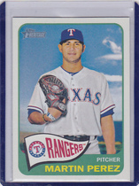 2014 Topps Heritage High Number #H513 Martin Perez
