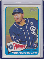 2014 Topps Heritage High Number #H543 Yangervis Solarte