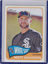 2014 Topps Heritage High Number #H582 Matt Davidson