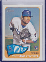 2014 Topps Heritage High Number #H583 Yordano Ventura