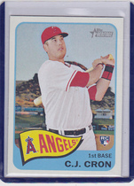 2014 Topps Heritage High Number #H593 C.J. Cron - Angels