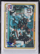 1982 Fleer Team Action #72 Super Bowl XVI