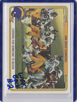 1982 Fleer Team Action #47 Chargers