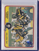 1981 Fleer Team Action #44 Steelers