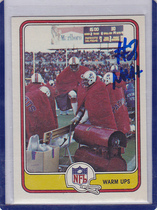 1981 Fleer Team Action #80 Warm Ups