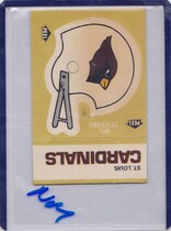 1983 Fleer Team Action Stickers #NNO St. Louis Cardinals