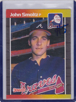 1989 Donruss Base Set #642 John Smoltz