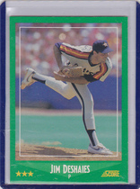 1988 Score Base Set #354 Jim DeShaies