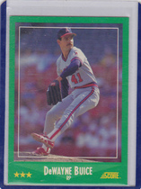 1988 Score Base Set #376 DeWayne Buice