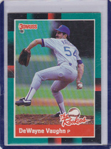 1988 Donruss Rookies #25 DeWayne Vaughn
