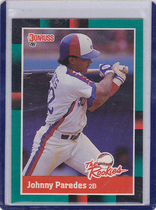 1988 Donruss Rookies #29 Johnny Paredes