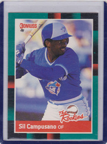 1988 Donruss Rookies #42 Sil Campusano