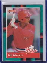 1988 Donruss Rookies #52 Luis Alicea